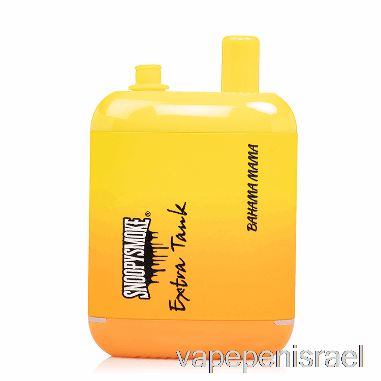 חד פעמי Vape ישראל סנופי עשן מיכל נוסף 2 15000 חד פעמי Bahama Mama